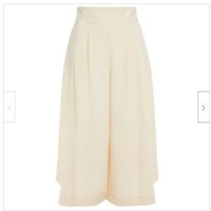 See By Chloe Crepe Cropped Pants Ivory NWT